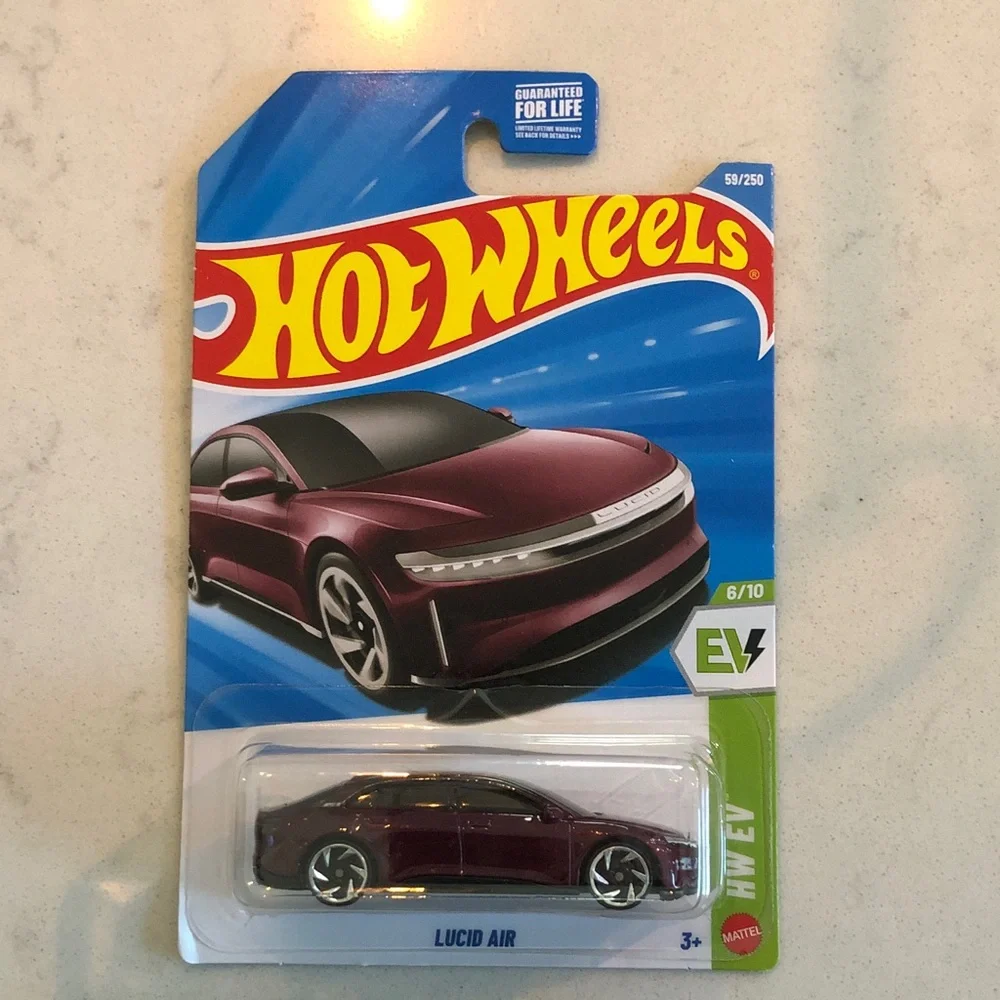 Lucid Air Toy Car - Maroon
